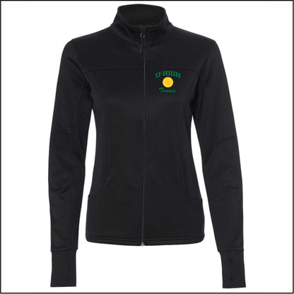 U-High Girls Tennis Ladies Poly-Tech Full-Zip Track Jacket