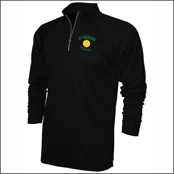 U-High Girls Tennis Performance Long Sleeve 1/4 Zip