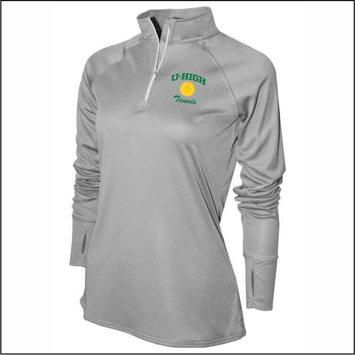 U-High Girls Tennis Ladies Performance 1/4 Zip