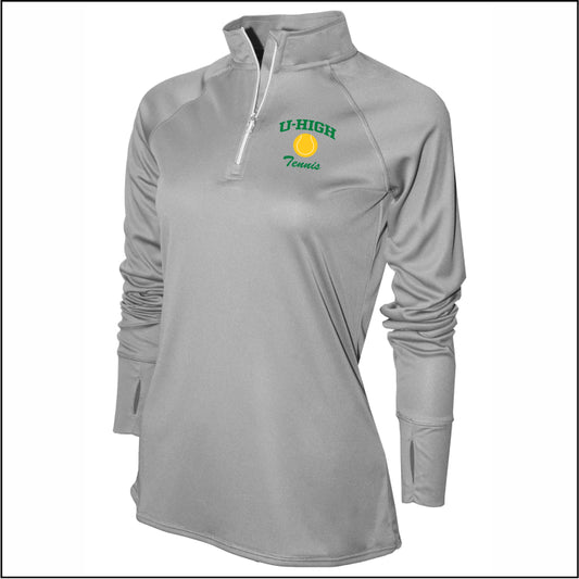 U-High Girls Tennis Ladies Performance 1/4 Zip
