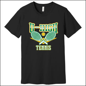 U-High Girls Tennis Soft Jersey Short Sleeve T-shirt