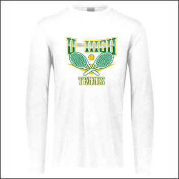 U-High Girls Tennis Tri-Blend Long Sleeve T-shirt