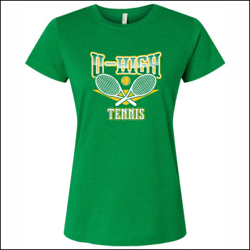 U-High Girls Tennis Ladies Softstyle T-Shirt