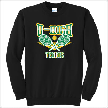 U-High Girls Tennis Crewneck Sweatshirt
