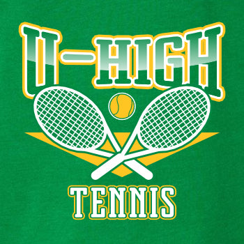 U-High Girls Tennis Ladies Softstyle T-Shirt