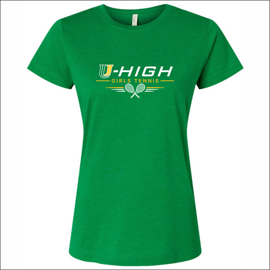 U-High Girls Tennis Ladies Softstyle T-Shirt