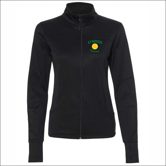 U-High Girls Tennis Ladies Poly-Tech Full-Zip Track Jacket