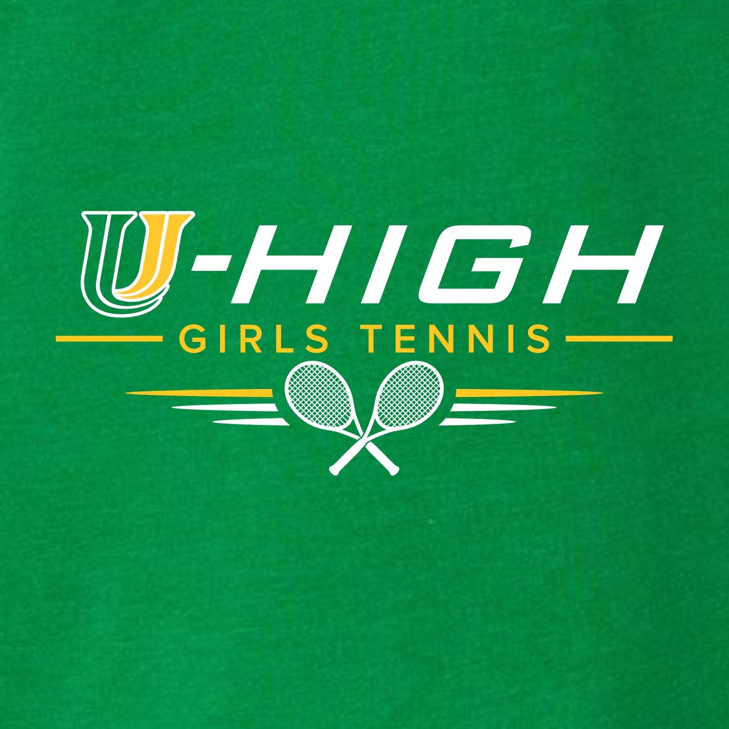 U-High Girls Tennis Ladies Softstyle T-Shirt