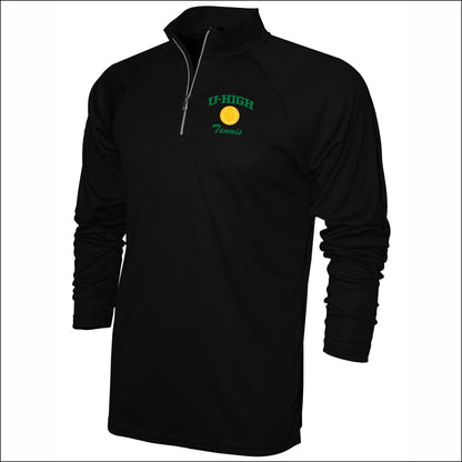 U-High Girls Tennis Performance Long Sleeve 1/4 Zip