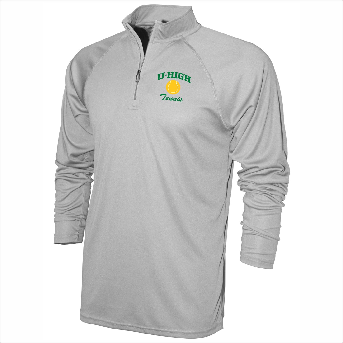 U-High Girls Tennis Performance Long Sleeve 1/4 Zip