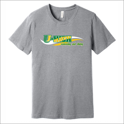 U-High Swim & Dive Heathered Soft Jersey T-shirt