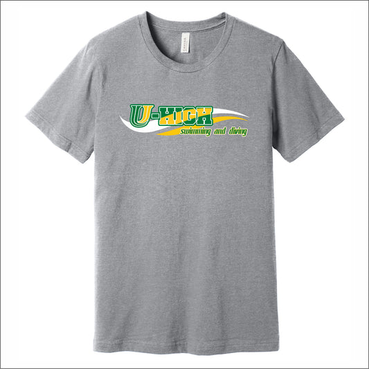 U-High Swim & Dive Heathered Soft Jersey T-shirt