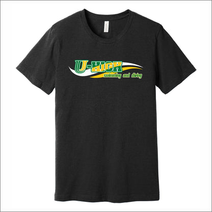 U-High Swim & Dive Heathered Soft Jersey T-shirt