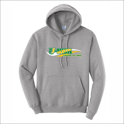 U-High Swim & Dive Hooded Sweatshirt - Des. A