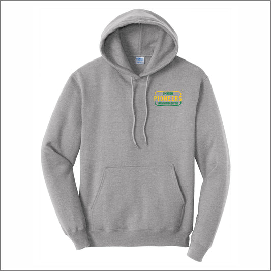 U-High Swim & Dive Hooded Sweatshirt - EMB