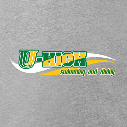 U-High Swim & Dive Heathered Soft Jersey T-shirt