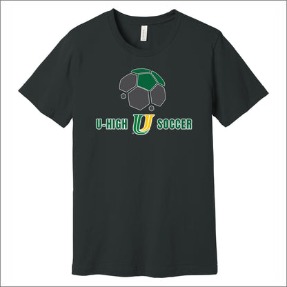 U-High Boys Soccer Soft Jersey Short Sleeve T-shirt