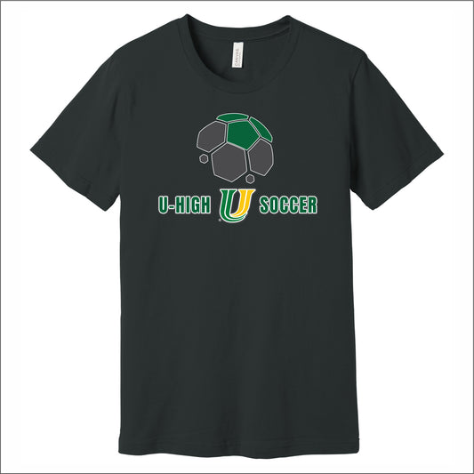 U-High Boys Soccer Soft Jersey Short Sleeve T-shirt