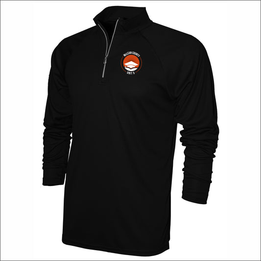 Unit 5 Schools Performance Long Sleeve 1/4 Zip -Emb2