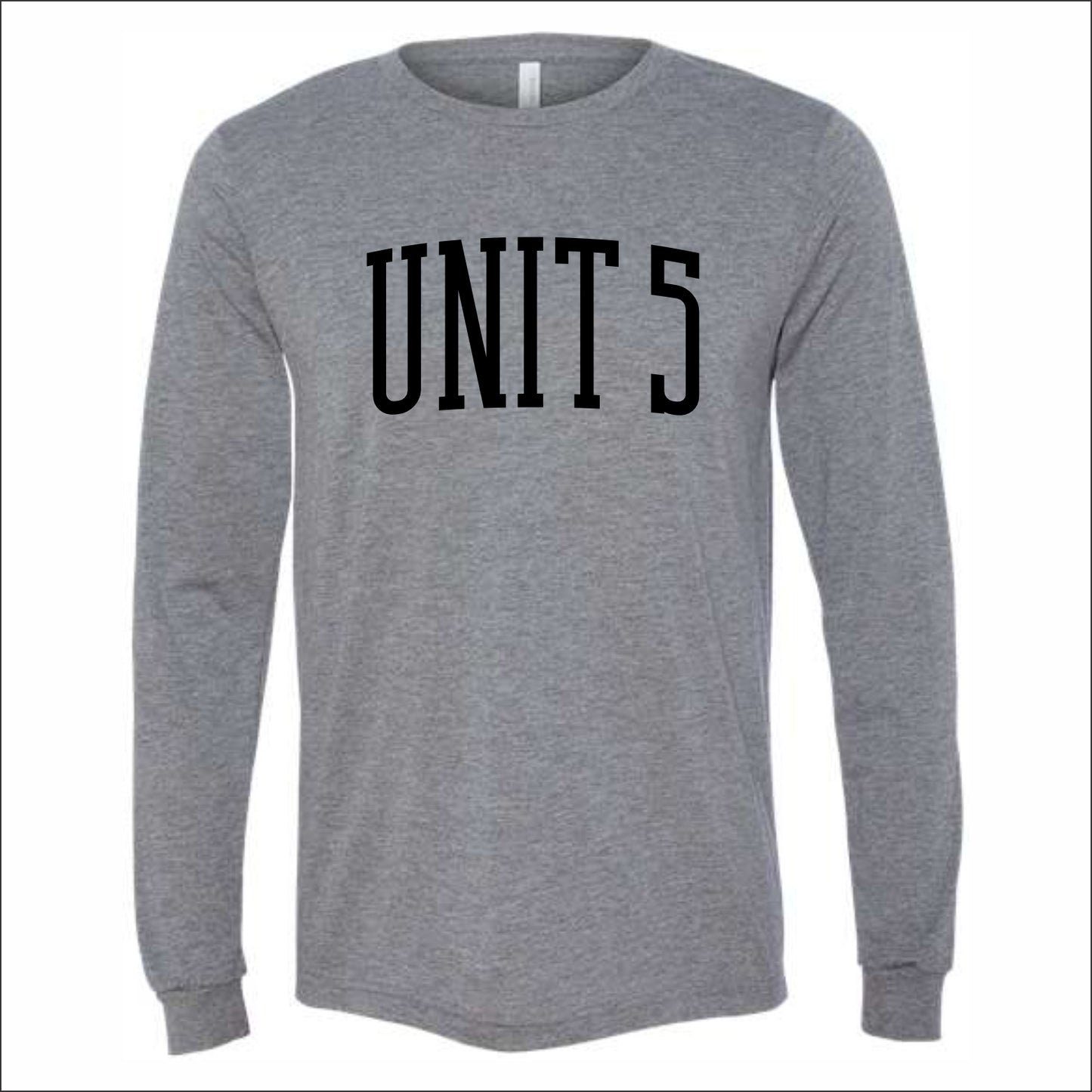 Unit 5 Schools TrI-Blend Long Sleeve T-shirt