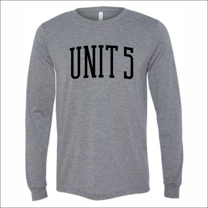Unit 5 Schools TrI-Blend Long Sleeve T-shirt