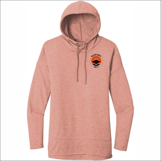 Unit 5 Schools Ladies Featherweight French Terry Hoodie - Emb2