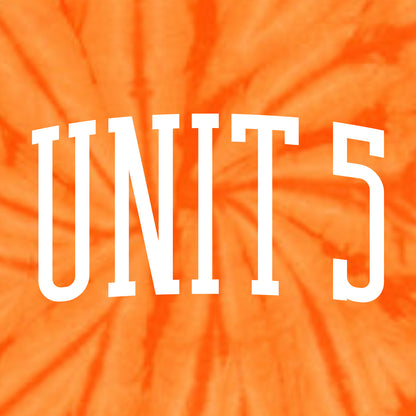 Unit 5 Schools One Color Tie-Dye T-shirt