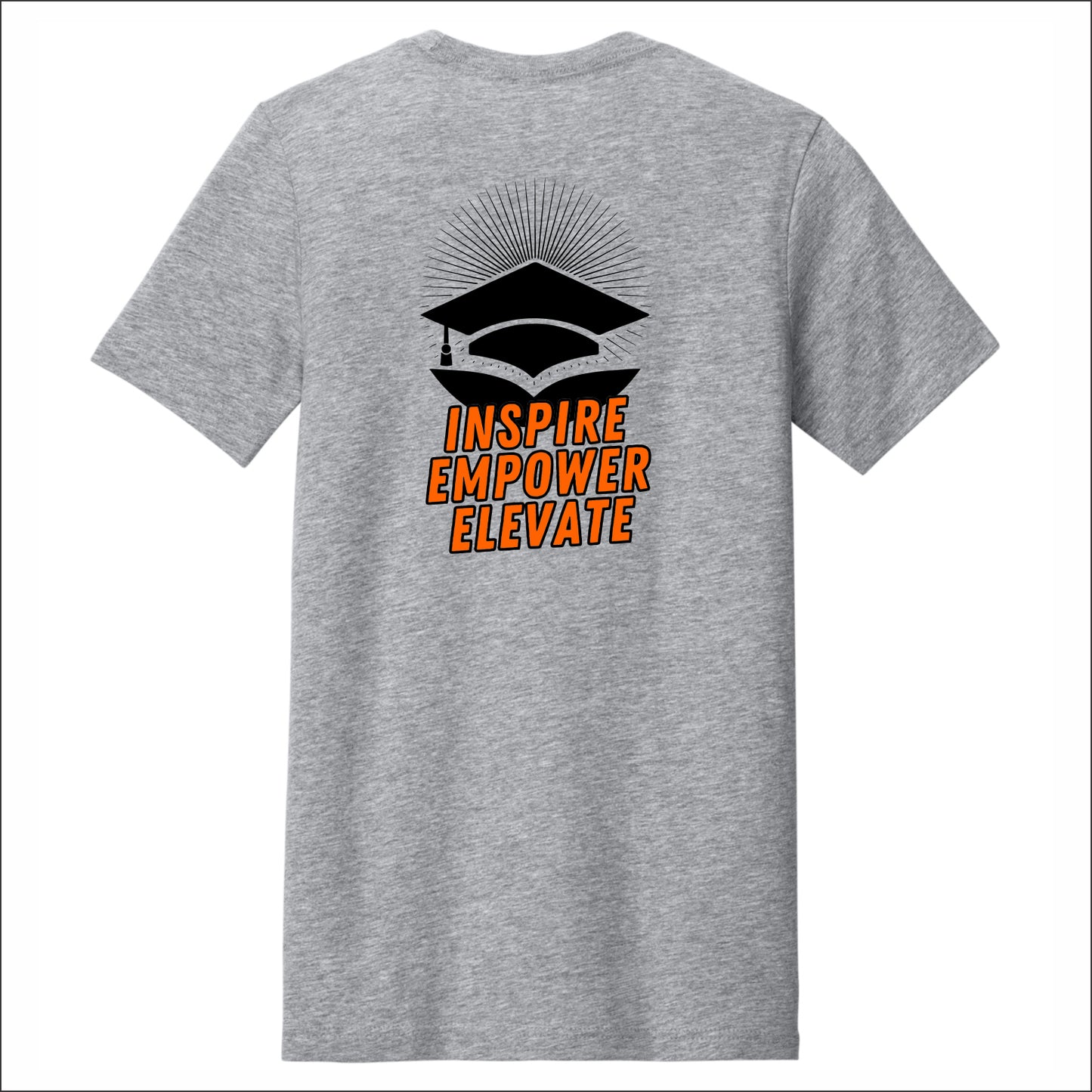 Unit 5 Schools Heathered Soft Jersey Short Sleeve T-shirt