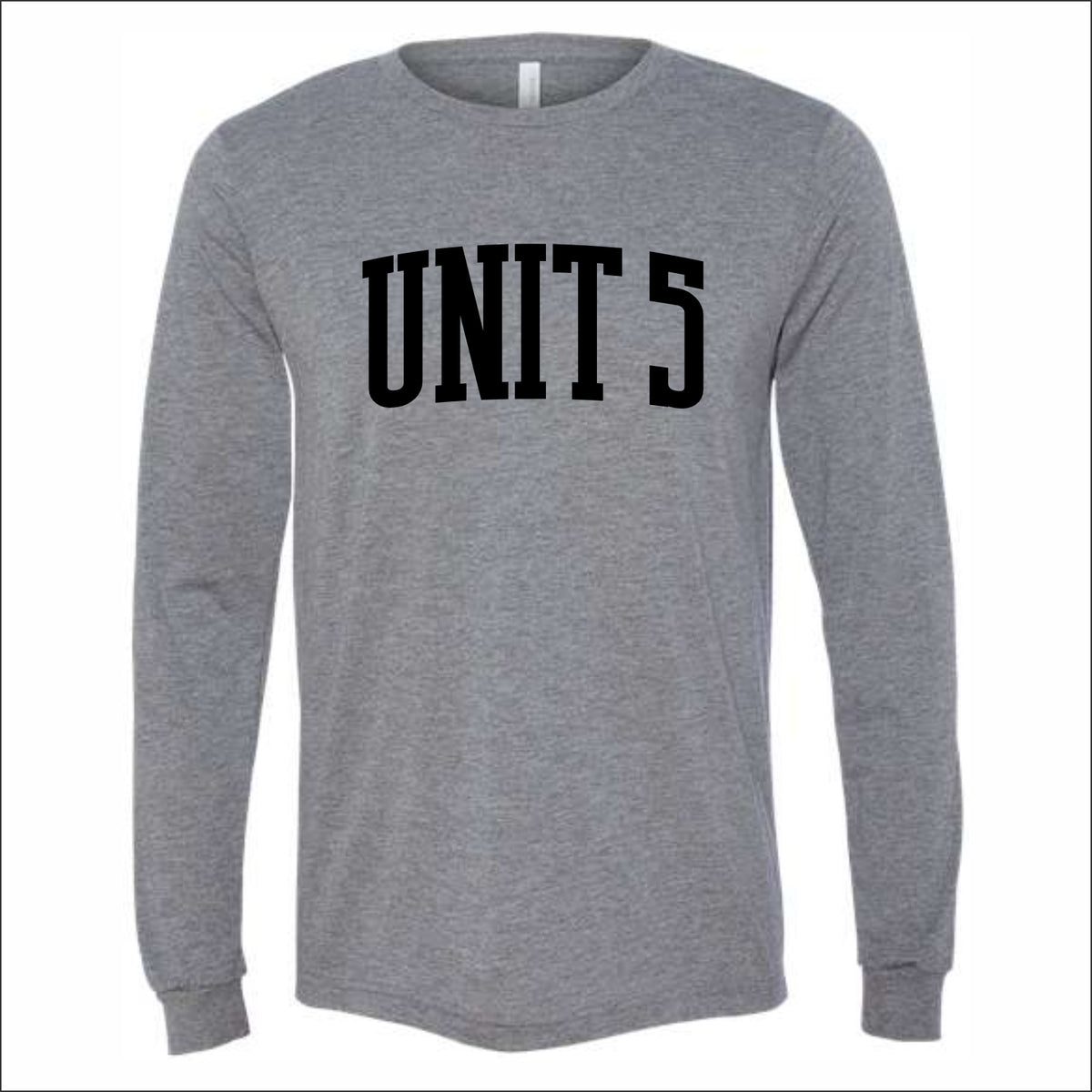Unit 5 Schools TrI-Blend Long Sleeve T-shirt