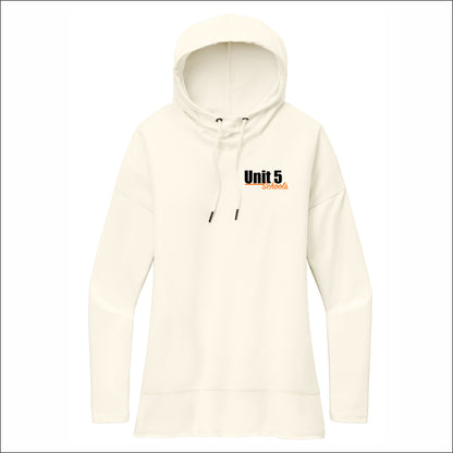 Unit 5 Schools Ladies Featherweight French Terry Hoodie - Emb1