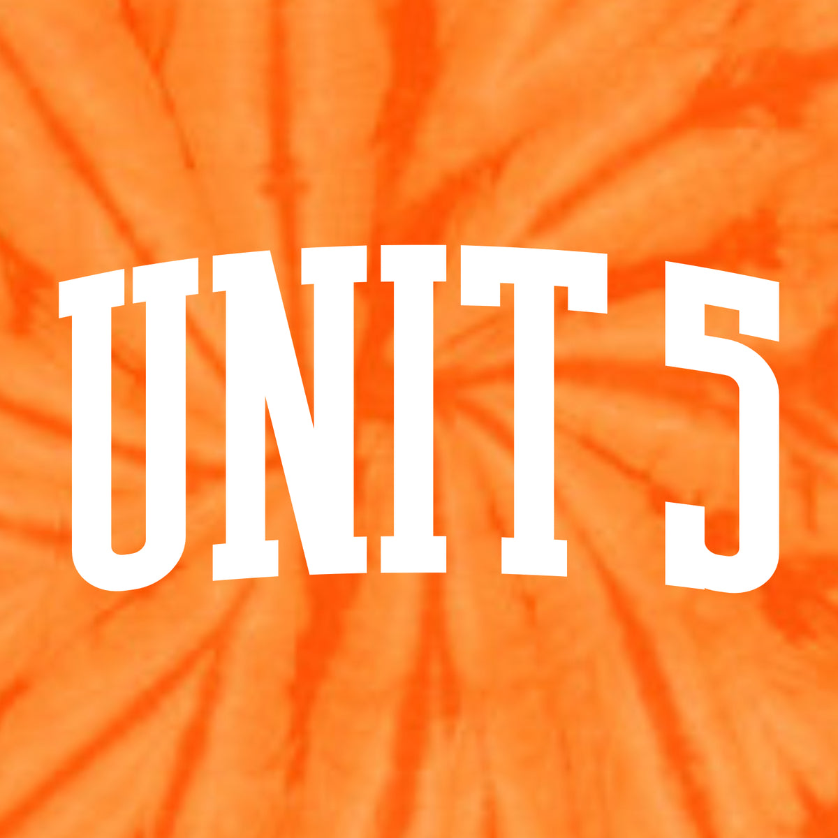 Unit 5 Schools One Color Tie-Dye T-shirt