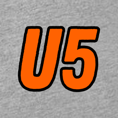 Unit 5 Schools Heathered Soft Jersey Short Sleeve T-shirt