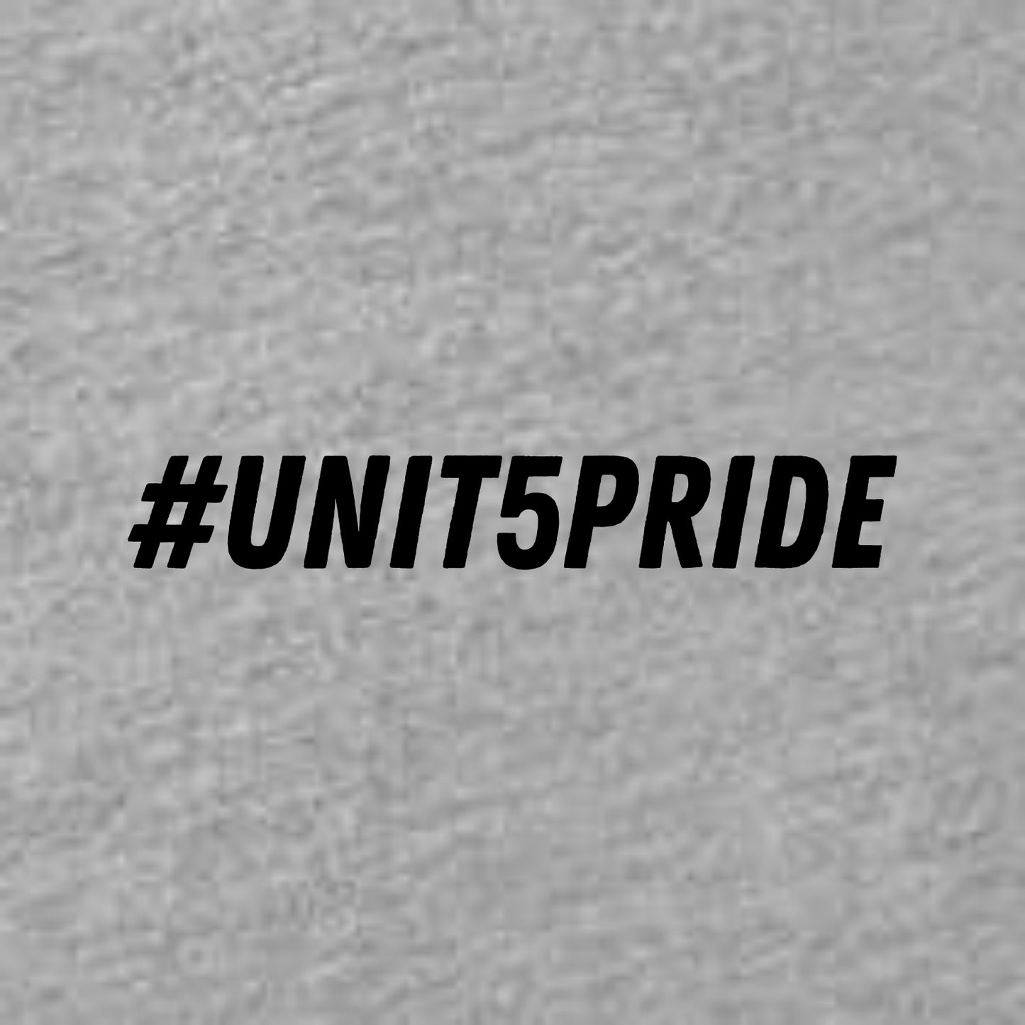 Unit 5 Schools Heathered Soft Jersey Short Sleeve T-shirt