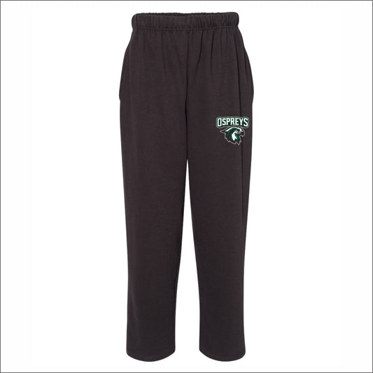 Upper Twp Middle Open Bottom Sweatpants w/pockets