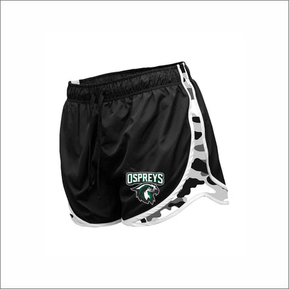 Upper Twp Middle Ladies/Girls Camo Running Shorts