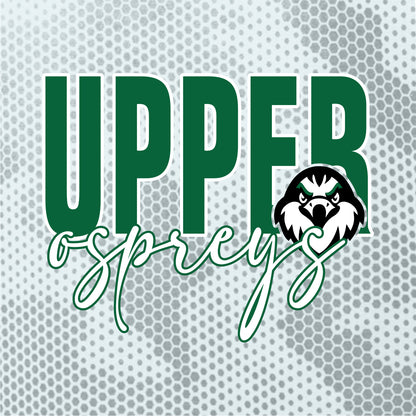 Upper Twp Middle Performance CamoHex Hoodie
