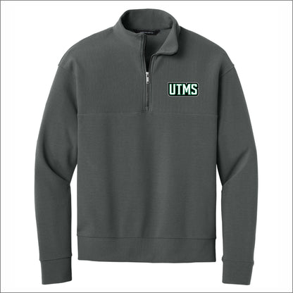 UTMS Staff Linear Texture 1/4-Zip