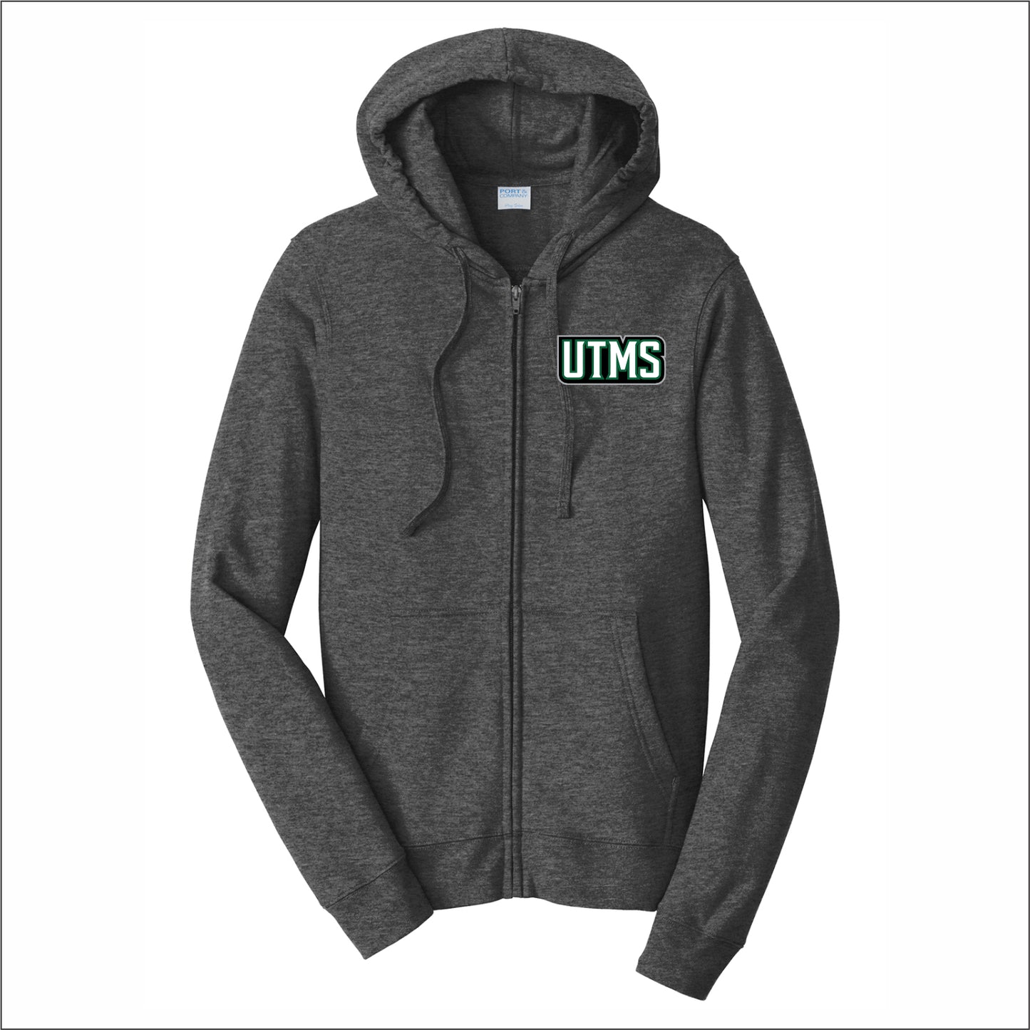 UTMS Staff Fan Favorite 80/20 Full-Zip Sweatshirt