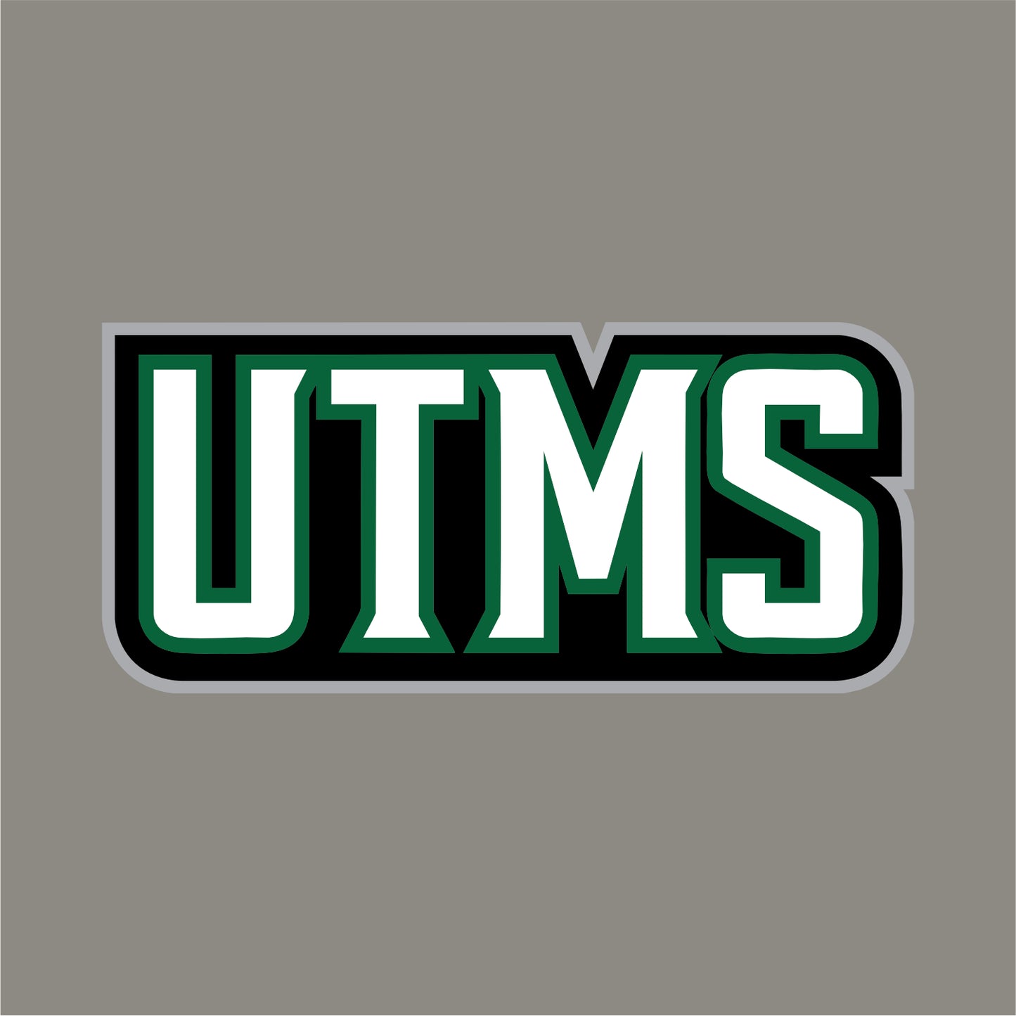 UTMS Staff Ladies Tri-Blend Hooded Cardigan