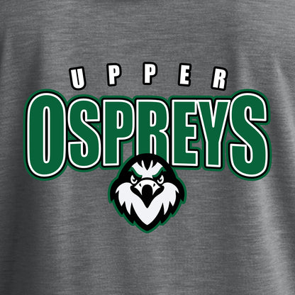 UTMS Staff Tri-Blend Wicking Hooded Long Sleeve T