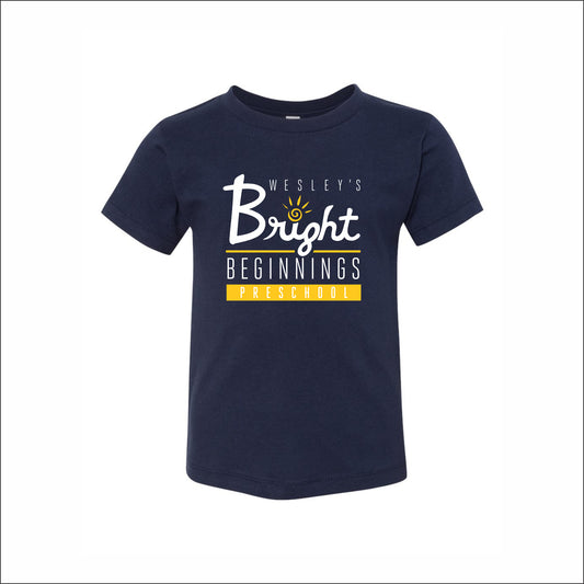 Wesley's Bright Beginnings Toddler Soft Jersey Tee