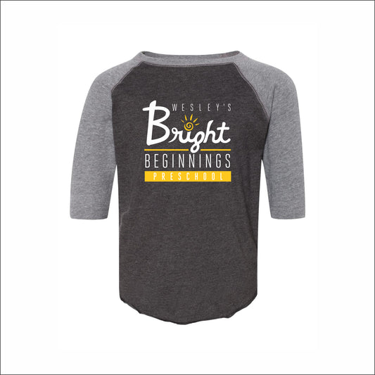 Wesley's Bright Beginnings Toddler Baseball Tee