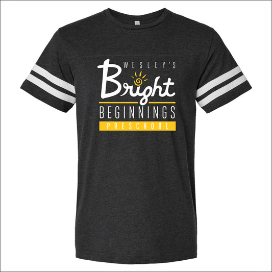 Wesley's Bright Beginnings Vintage Football T-shirt