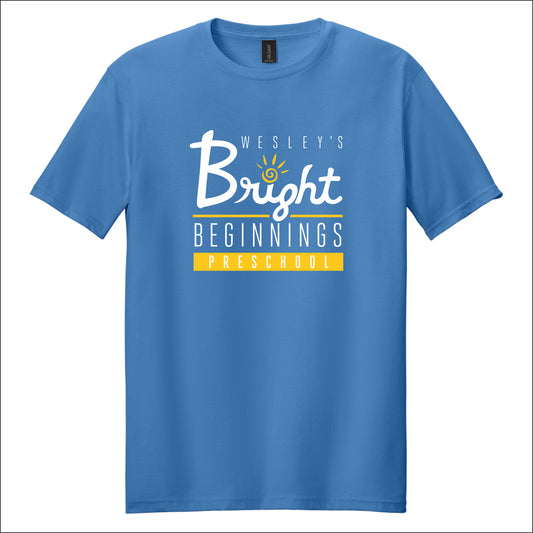 Wesley's Bright Beginnings Gildan Softstyle Short Sleeve T-shirt