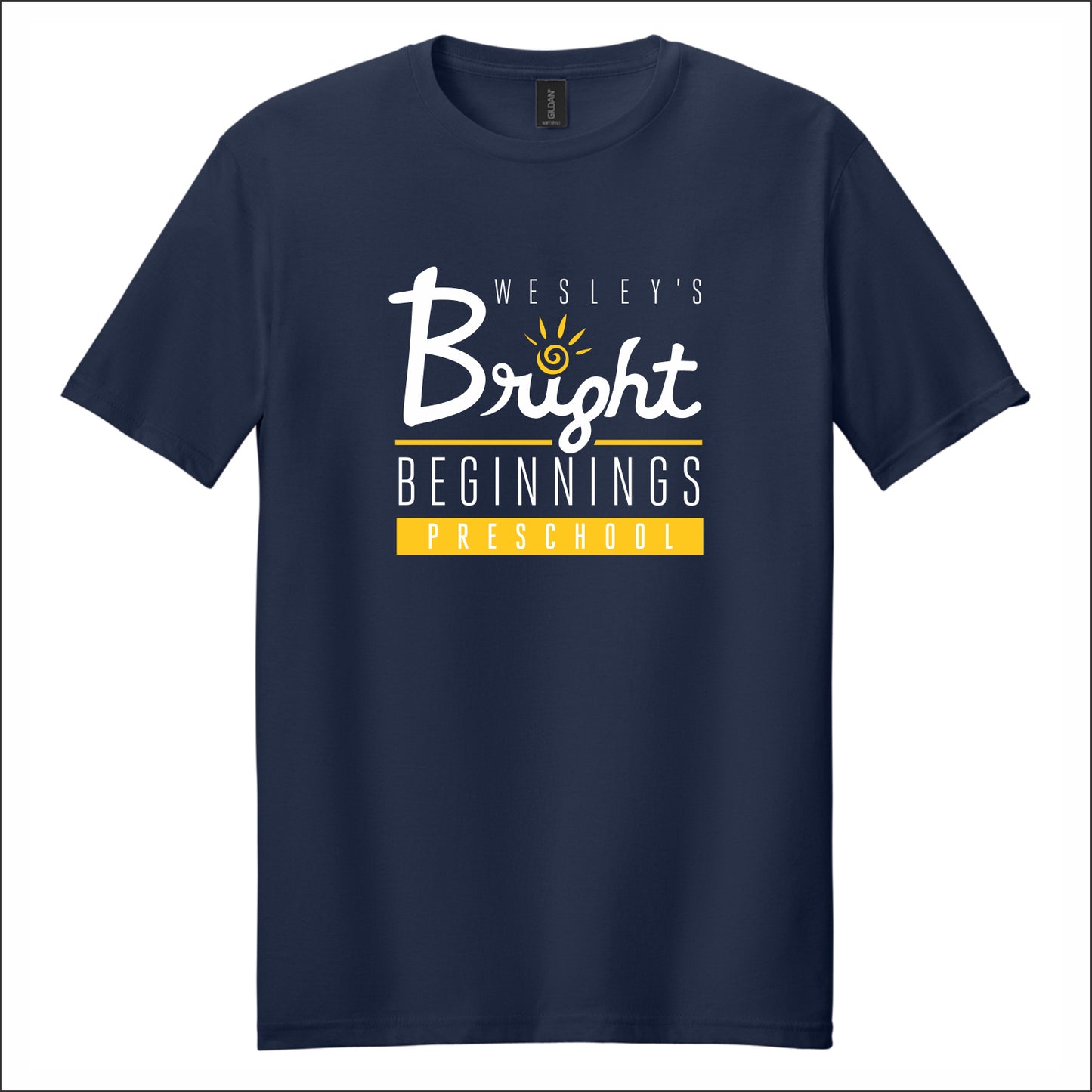 Wesley's Bright Beginnings Gildan Softstyle Short Sleeve T-shirt
