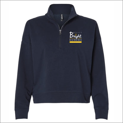 Wesley's Bright Beginnings Women's Perform Quarter-Zip Pullover
