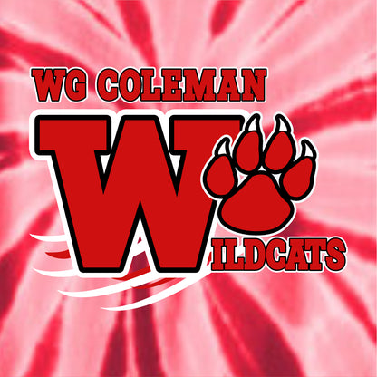 WG Coleman Elementary Tie-Dye T-shirt
