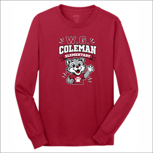 WG Coleman Elementary Long Sleeve T-shirt