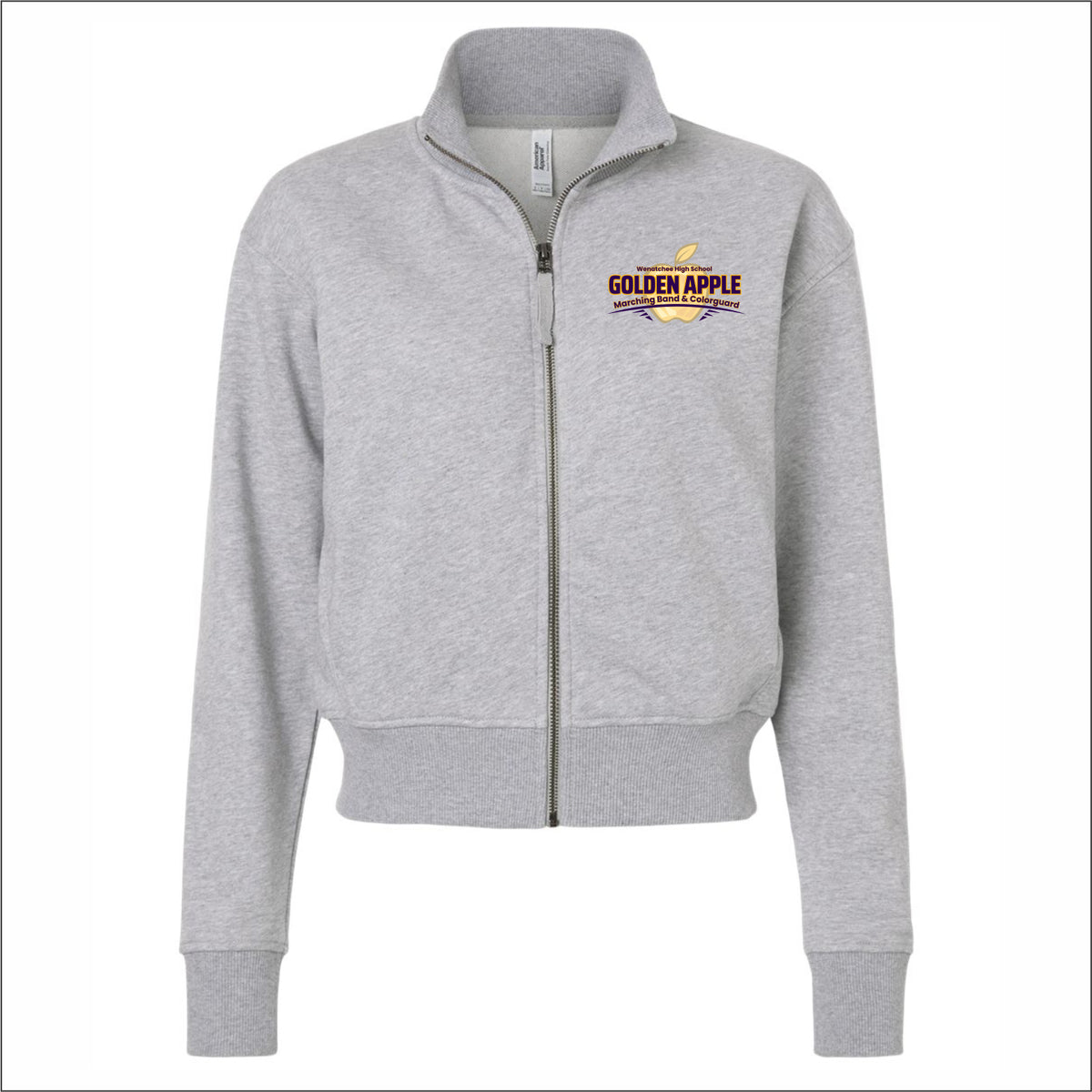 Wenatchee HS Band Ladies French Terry Full-Zip Jacket