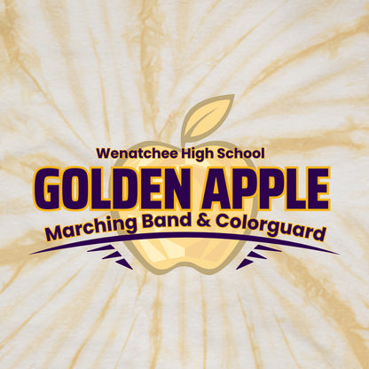 Wenatchee HS Band Spider Tie-Dye T-shirt